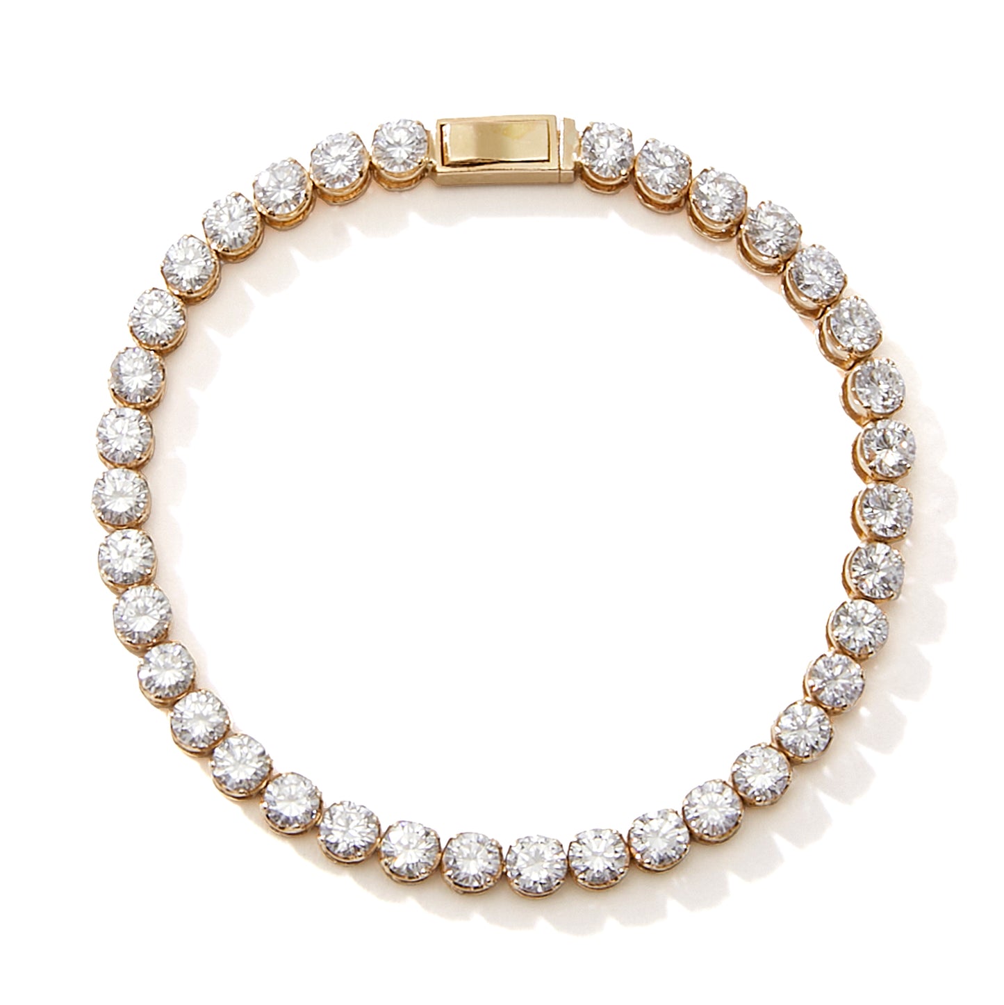 Tennis Eternity Bracelet 18K YG