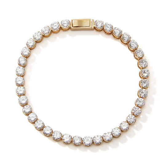 Tennis Eternity Bracelet 18K YG