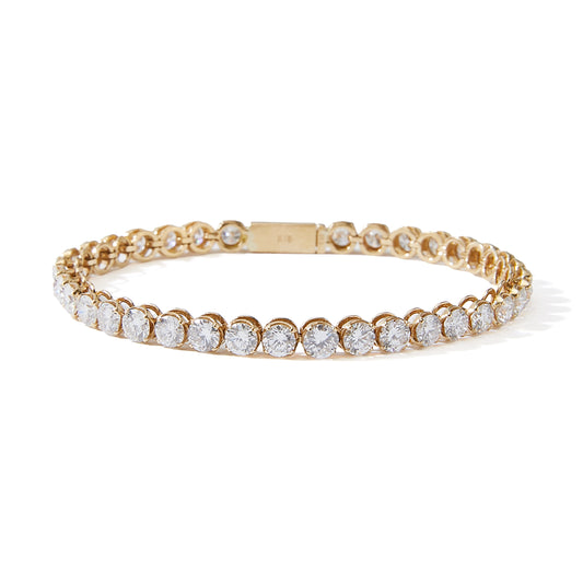 Tennis Eternity Bracelet 18K YG