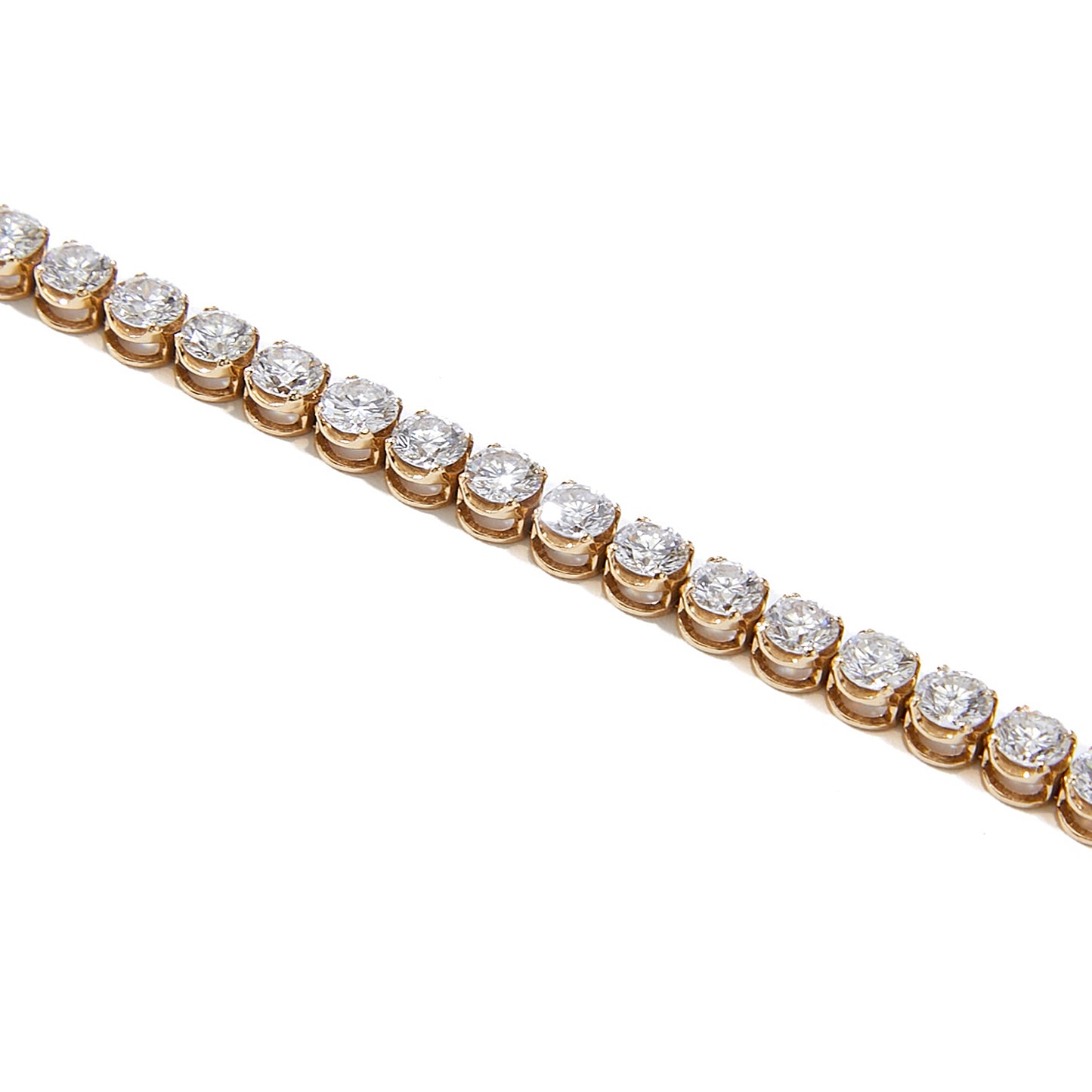 Tennis Eternity Bracelet 18K YG